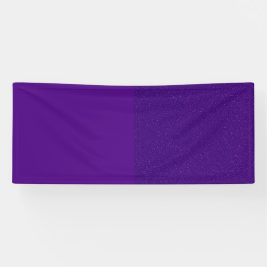 Bannière violette avec accent pailleté à droite (s (Horizontal)