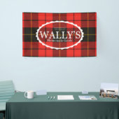 Bannière Wally's Homemade Goods in Plaid (Salon professionnel)