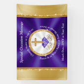 Bannières chrétiennes pour l'église ou toute occas (Verticale)