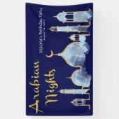 Bannières d'anniversaire des nuits arabes (Vertical)