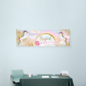 Bannières d'anniversaire licorne pour filles (Salon professionnel)
