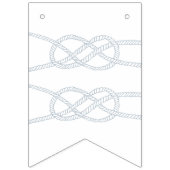 Bannières de brassage de noeuds illustrées - Bleu (Premier drapeau)