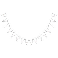 Bannières de Bunting | Fête | Sur mesure | Décorat