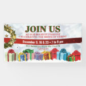 Bannières de Noël pour les concours de l'église ou (Horizontal)