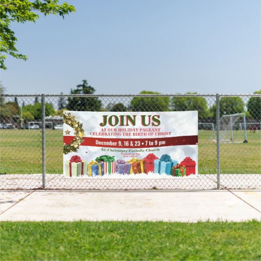 Bannières de Noël pour les concours de l'église ou (Insitu)