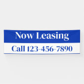 Bannières de panneaux de signalisation de location (Horizontal)