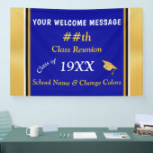 Bannières de réunion de classe. TOUTE ANNÉE & COUL (Salon professionnel)