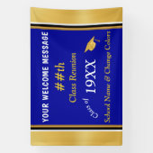 Bannières de réunion de classe. TOUTE ANNÉE & COUL (Verticale)