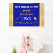 Bannières de réunion de classe. TOUTE ANNÉE & COUL (Insitu)