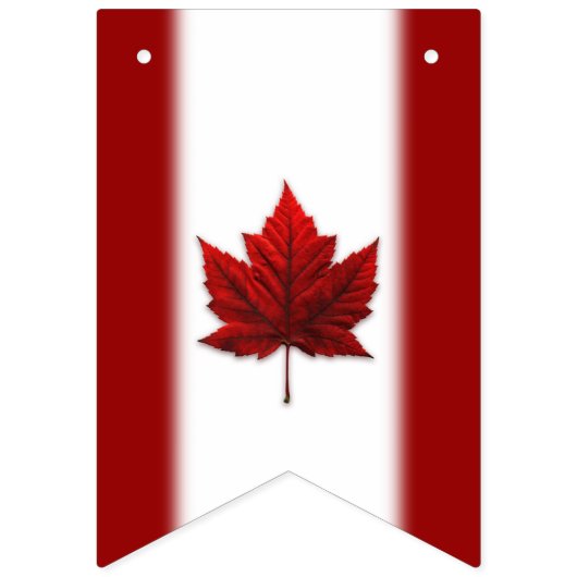 Bannières de soudage du drapeau du Canada Souvenir (Deuxième drapeau)