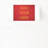 Bannières de vinyle personnalisées pour les célébr (Insitu)