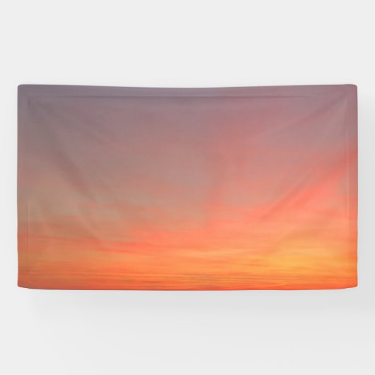 Bannières du coucher de soleil brillantes (Horizontal)