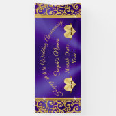 Bannières du Joyeux anniversaire des Mariages de v (Vertical)