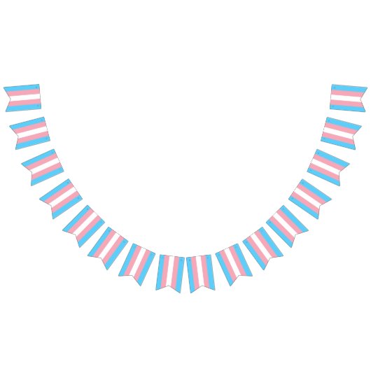 Bannières du Parti Drapeau Transgenre Garland (Tout)