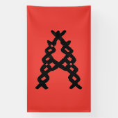 Bannières en vinyle 4x8. Abordables. Sur mesure. Œ (Verticale)