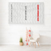 Bannières en vinyle bon marché ・ Signes en PVC Liv (Insitu)