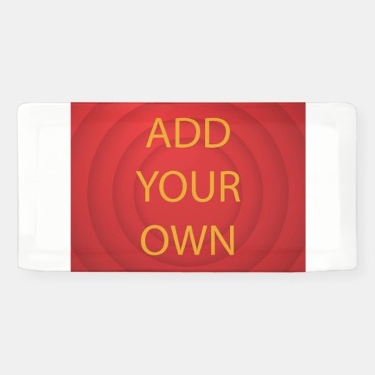 Bannières en vinyle personnalisées pour célébratio (Horizontal)