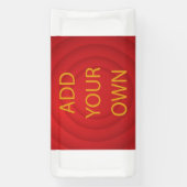 Bannières en vinyle personnalisées pour célébratio (Verticale)