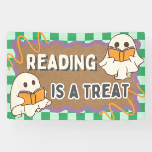 Bannières Halloween pour la bibliothèque de la cla