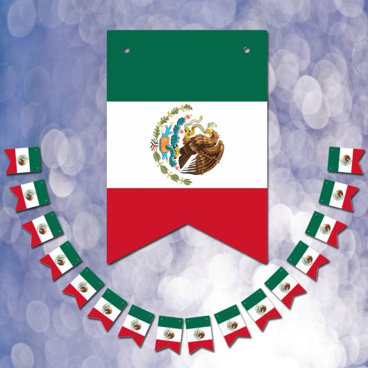 Bannières mexicaines, Drapeau mexicain / Mariage