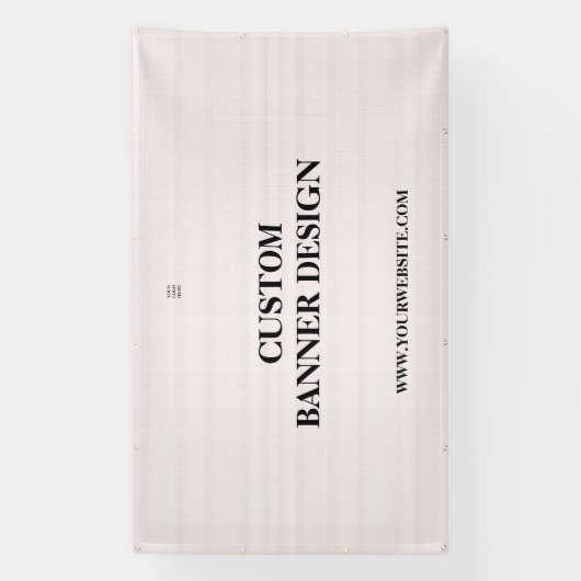 Bannières personnalisées en vinyle et tissu | Phot (Verticale)