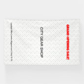 Bannières vinyle rapides – Impression personnalisé (Horizontal)