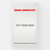 Bannières vinyle rapides – Impression personnalisé (Verticale)