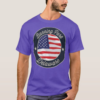 Banning Park - Patriotic Delaware Souvenir T-Shirt