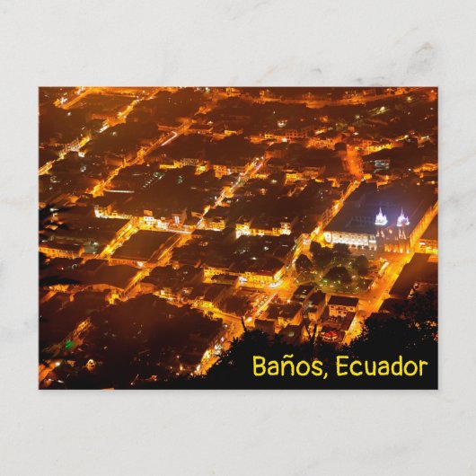 Banos, Ecuador Briefkaart (Voorkant)