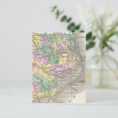 Banques extérieures et carte de la Caroline du Nor (Debout devant)