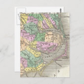 Banques extérieures et carte de la Caroline du Nor (Devant / Derrière)