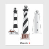 Banques extérieures phares - Stickers en vinyle (Feuille)