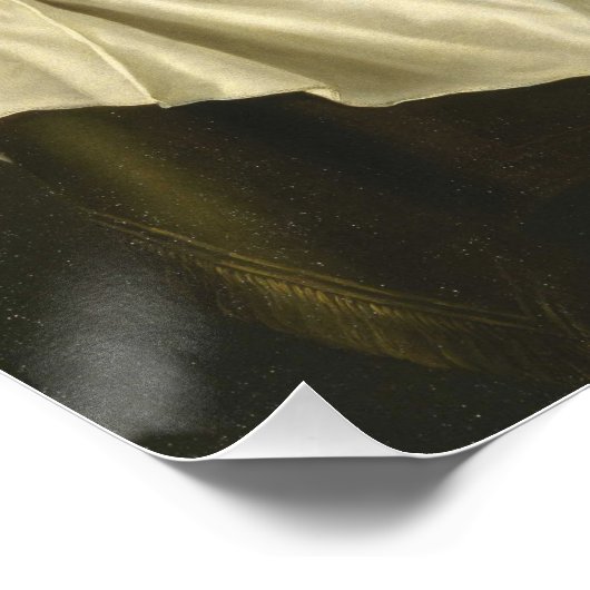 Banquet Piece met Ham Willem Claesz Heda Glossy Perfect Poster (Hoek)