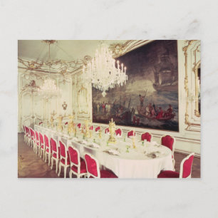 Banqueting Room, ontwerp bedacht door Nikolaus Briefkaart