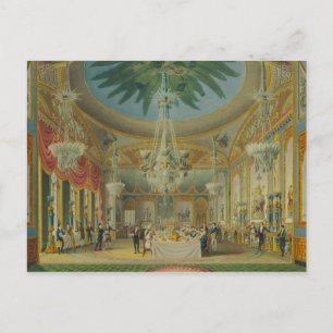 Banqueting Room, uit 'Uitzichten van Royal Pavilio Briefkaart
