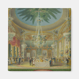 Banqueting Room, uit 'Uitzichten van Royal Pavilio Magneet
