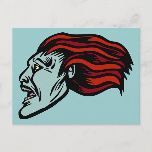 banshee briefkaart (Voorkant)