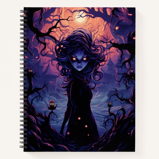 Banshee Halloween Notitieboek (Voorkant)