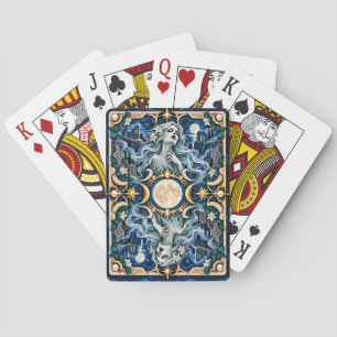 Banshee, Papieren Uitgesneden Monster Pokerkaarten