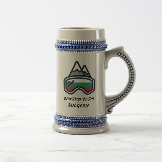 Bansko Ski Snowboard Resort Mug (Droite)
