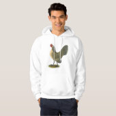 Bantam: Blue Quail Hen Hoodie (Voorkant volledig)