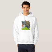 Bantam Hen Quartet Hoodie (Voorkant volledig)