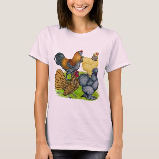 Bantam Quartet T-shirt (Voorkant)