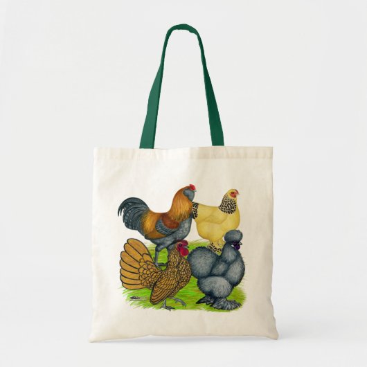 Bantam Quartet Tote Bag (Voorkant)