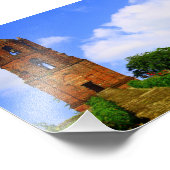 Bantay Bell Tower Foto Afdruk (Hoek)