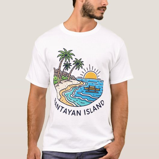 BANTAYAN EILAND T-SHIRT (Voorkant)