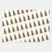 Bantu Tri Remix inpakpapier Platte blad Set van 3 Vel (Voorkant 3)