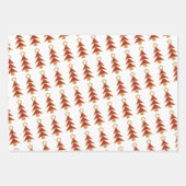 Bantu Tri Remix inpakpapier Platte blad Set van 3 Vel (Voorkant 2)