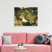 Banyan Tree Canopy Sunstar Canvas Afdruk (Insitu (Woonkamer))