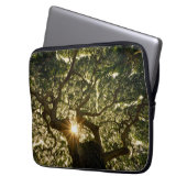 Banyan Tree Canopy Sunstar Laptop Sleeve (Voorkant Links)